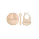 Pratinho Infantil de Silicone Com Colher e Babador - 9H