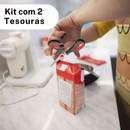 Conjunto de Tesouras Profissionais 2un  - MB