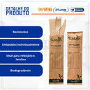 Kit Talher de Madeira 100un - Talge