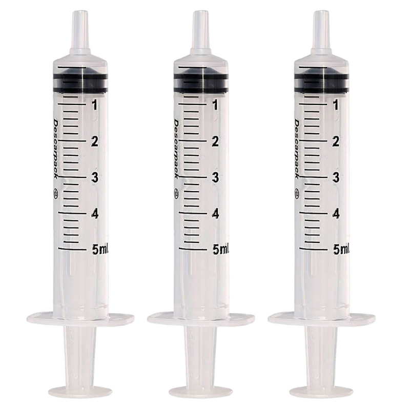 Seringa Descartável 5ml Luer Slip 100un - Descarpack
