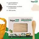 Colher de Bambu Para Sopa 50un - Talge