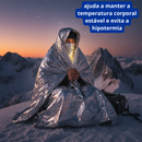 Manta Térmica Aluminizada 2,10x1,40m - Resgate SP