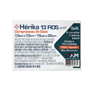 Compressa de Gaze Estéril 13 Fios 7,5x7,5cm 10un - Amed Herika
