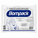 Touca Descartável Com Elástico Branca 100un - Bompack