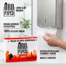 Papel Toalha Interfolhas Branco 700un - Oropaper