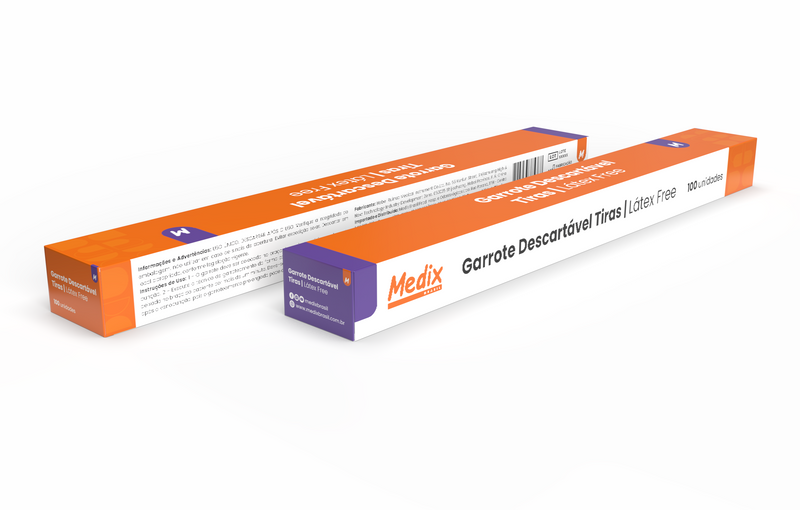Garrote em Tiras 100un - Medix