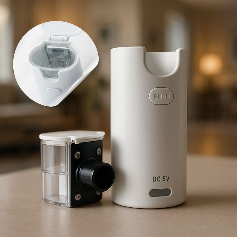 Nebulizador Inalador Portátil Silencioso Adulto e Infantil - Supermedy