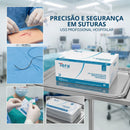 Fios De Sutura Nylon  0 45cm 20mm 24un - Tera Medical