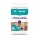 Palito de Cutícula Unha Chanfrado e Pontudo 100un - Vabene