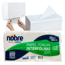 Papel Toalha Interfolha Celulose 1000un Slim - Nobre