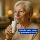 Nebulizador Inalador Portátil Silencioso Adulto e Infantil - Supermedy