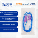 Equipo Para Nutrição Enteral Ponta Cruz Escalonado 25un - Descarpack