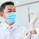 Luva De Procedimento Nitrilica Branca Sem Pó 100un - Unigloves