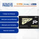 Jogo de Dominó 28 Peças 9mm - MBTech MB