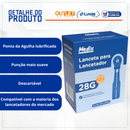 Lanceta Para Lancetador 28g 100un - Medix