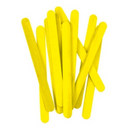 Palitos Ponta Redonda Amarelo 100un - Inoven