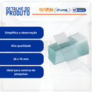 Lâmina Fosca 26 x 76 mm 50un - Labor Import