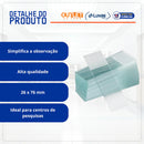 Lâmina Fosca Lápidada 26 x 76 mm 50un - Wiltex