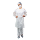 Avental Descartável Manga Longa 20G 10un - Descarpack