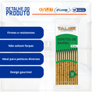 Espeto De Churrasco Bambu 18cm 50un - Talge