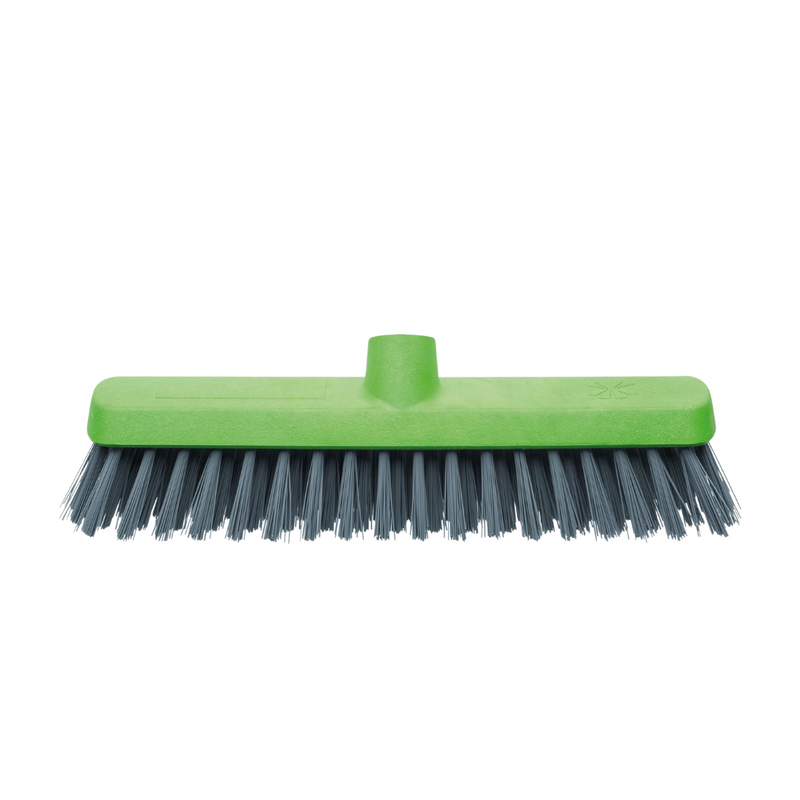 Vassoura Escovão de Plástico 27cm Com Cabo - Nobre