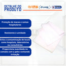 Lençol Descartável Com Elástico Branco - Anadona