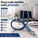 Estetoscópio Rapport Duplo Azul - Supermedy