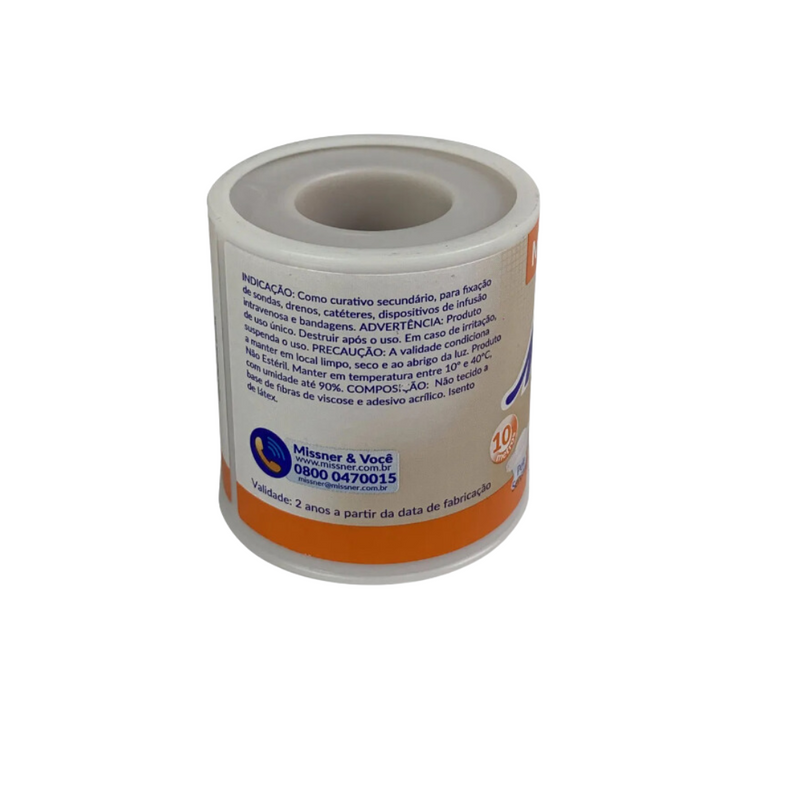 Fita Cirurgica Microporosa Bege 5CM X 10M - Missner