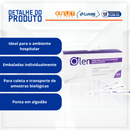 Swab Para Coleta de Amostras Haste Plástica 100un - Olen