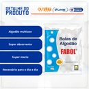 Algodão Em Bola 100g - Farol