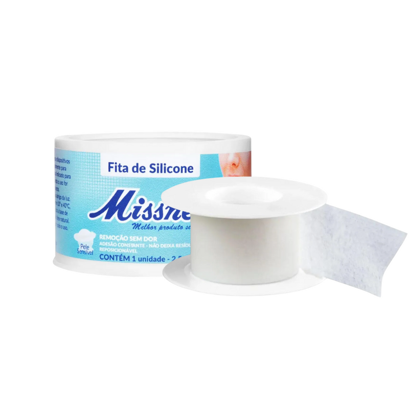 Fita Silicone Hipoalérgica 2,5x1,5m - Missner
