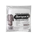 Avental Descartável Manga Longa 30G 10un - Bompack