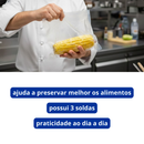 Saco Plástico a Vácuo 1000un - Vabene