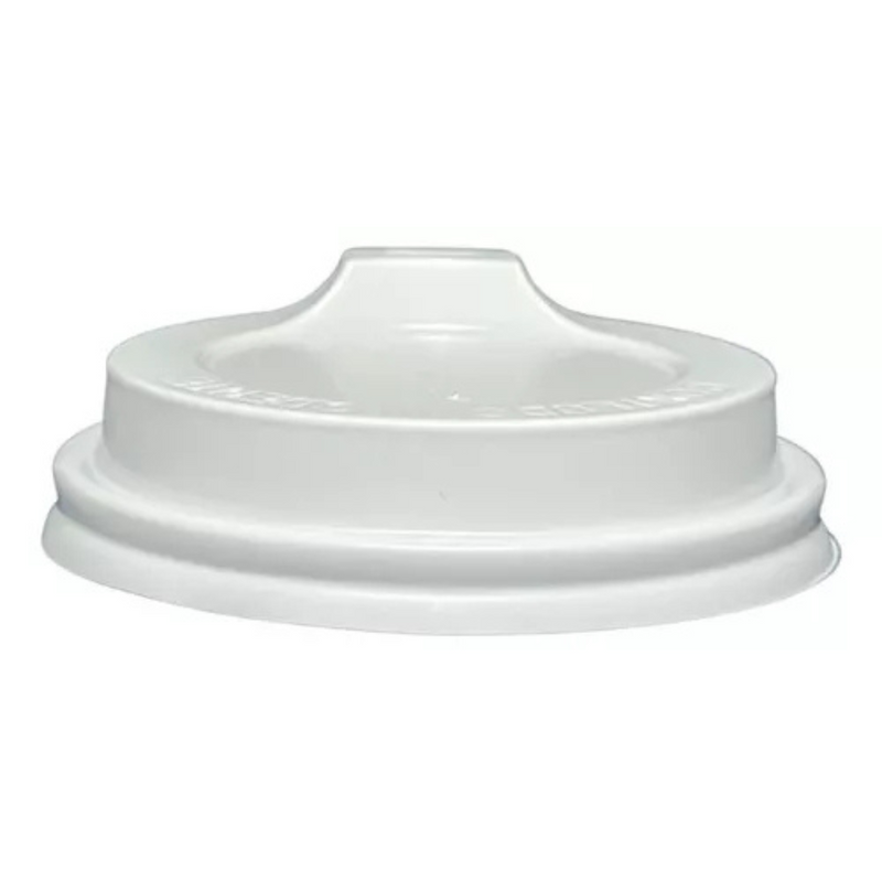 Tampa Plástica Para Copo Térmico de Papel 300ml 25un - Inoven