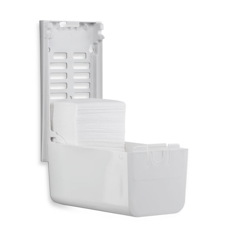 Dispenser Para Papel Higiênico Cai Cai Branco - Street Nobre