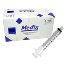 Seringa Descartável 5ml Luer Lock 100un - Medix