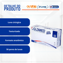 Luva Cirúrgica Estéril Com Pó - Glomed