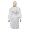 Avental Descartável Manga Longa 30G 10un - Anadona