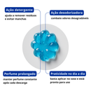 Refil Gel Adesivo Sanitário Com 6 Aplicações Marine - Mr. Limp