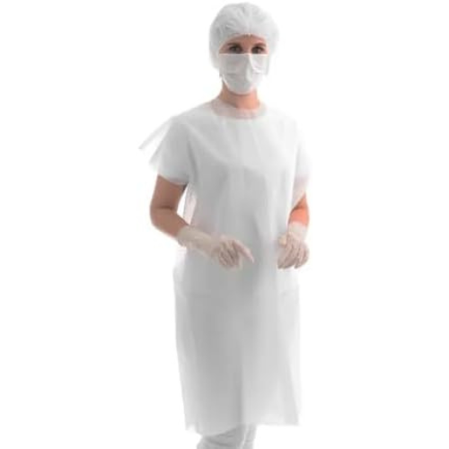 Avental Descartável Sem Manga 20G 10un - Live