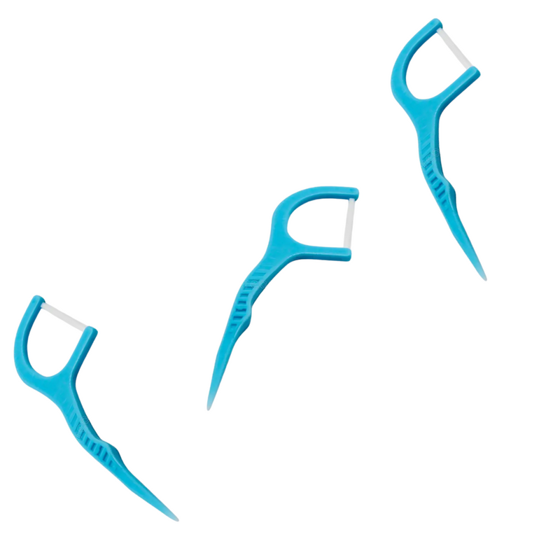 Fio Dental Com Haste Flexível 50un - Supermedy
