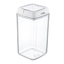 Pote Hermético 1,5L Quadrado Com Tampa e Alça Mood - Nobre