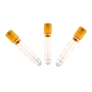 Tubo de Coleta de Sangue Gel 3,5ml Amarelo 100un - Labor Import
