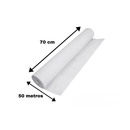 Lençol de Papel Hospitalar 70cm - Dr. Luvas