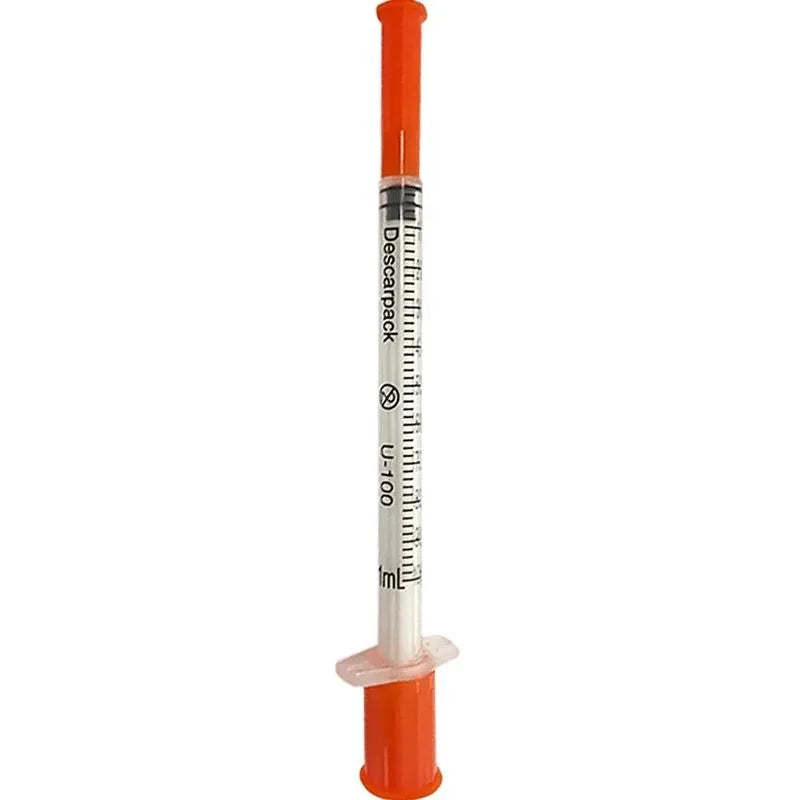 Seringa de Insulina 1ml com Agulha 12,7x0,33 mm 10un - Uniqmed