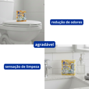 Pedra Sanitária Floral Com Suporte 25g - Mr Limp