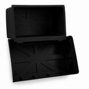 Dispenser Para Papel Toalha Interfolhas 3D Inox Preto - Select Nobre