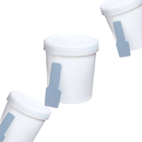 Coletor Opaco Tampa Branca Com Pá 80ml 100un - Firstlab