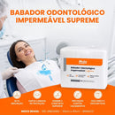 Babador Odontológico 33cm x 45cm Descartável Branco 100un - Medix