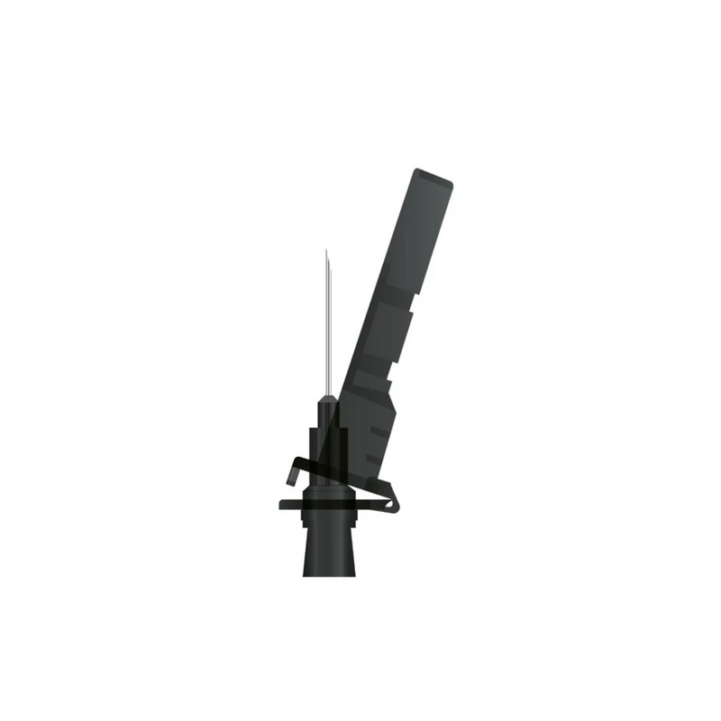 Agulha Com Dispositivo de Segurança 30x0,70mm 22G 100un - Descarpack